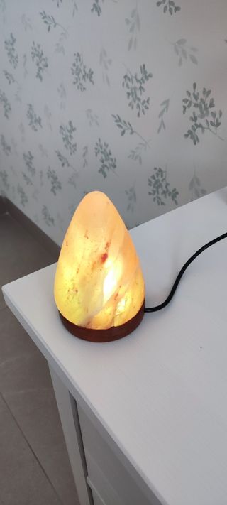 Lámpara de sal USB RGB