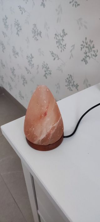 Lámpara de sal USB RGB