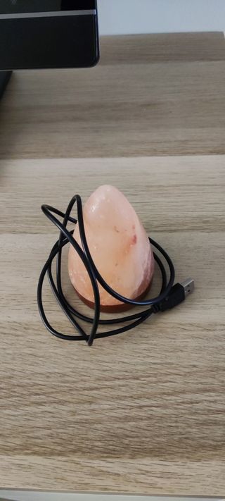 Lámpara de sal USB RGB