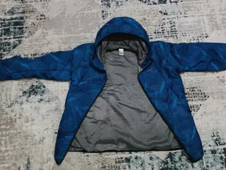 Chaqueta Quechua Azul Estampada