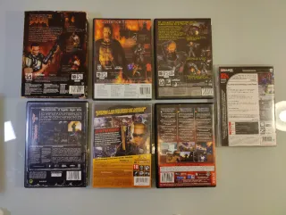 Lote 7 Juegos PC FPS: Doom, Quake, Unreal, Wolfens