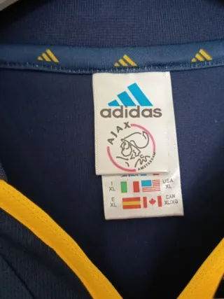 Camiseta AJAX retro. Zlatan Ibrahimovic. L