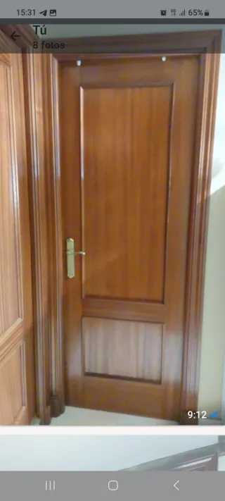 Puerta Sapelly Derecha 72cm