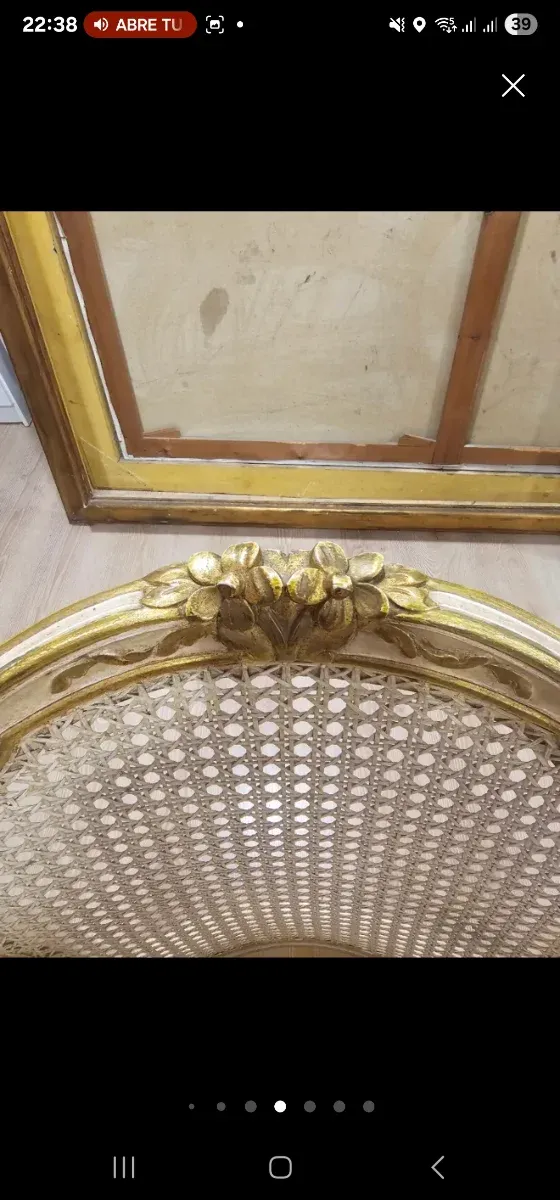 Pareja de Sillones Isabelinos