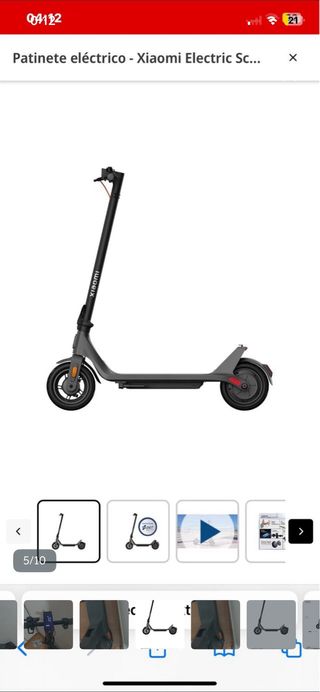 Patinete Eléctrico Xiaomi 4 Lite 2Gen ACEPTOOFERTA