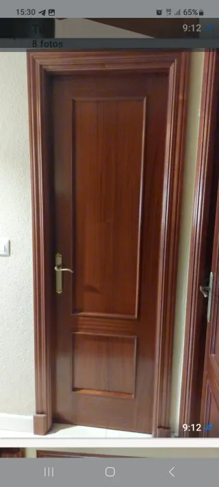 Puerta Sapelly 62 cm Derecha..