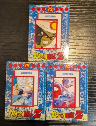 7 Carte Dragon Ball Z Serie 2