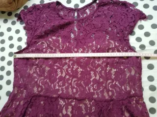 Vestido H&M encaje talla XXL