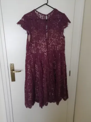 Vestido H&M encaje talla XXL