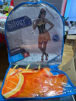 Disfraz Naranja Atosa Talla 2 Nuevo Oferton!!
