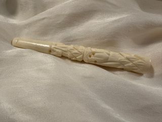 Boquilla antica intagliata a mano