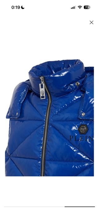 Chaleco Philipp Plein Azul Brillante