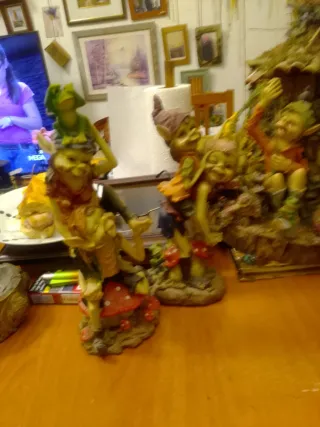 Figuras Gnomos Juguetones Sra. Ana