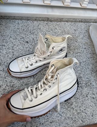 Converse Chuck Taylor Plataforma Blancas