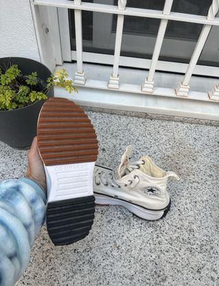 Converse Chuck Taylor Plataforma Blancas