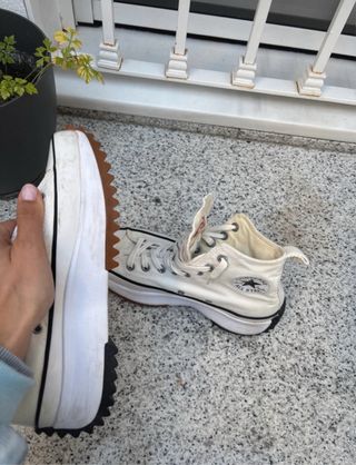 Converse Chuck Taylor Plataforma Blancas