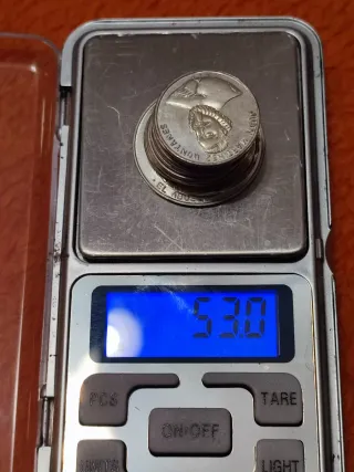 Lote de 12 Medallas Plata Ley Historia Jaén 1995