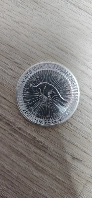 Moneda Plata 1 oz Canguro Australia 2021