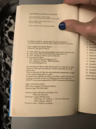 El libro de la mujer- Osho-