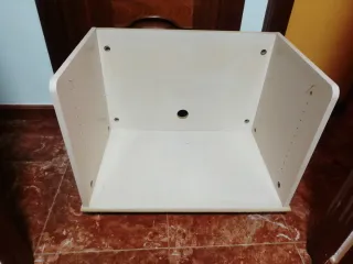 Mueble multiusos con ruedas