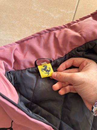 Chaqueta Ferrari Vintage Racing F1 Retro Bomber