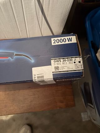 Radial Bosch profesional Sin estrenar 20-230 2000W