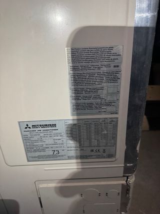 Máquina Aire Acondicionado Mitsubishi Hostelería