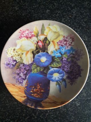 Prato Decorativo Vista Alegre Coleção Botânica