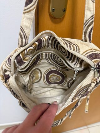 Borsetta vintage con cerchi