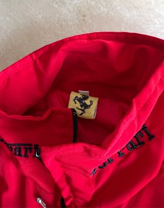 Chaqueta Ferrari Vintage Racing F1 Retro Bomber