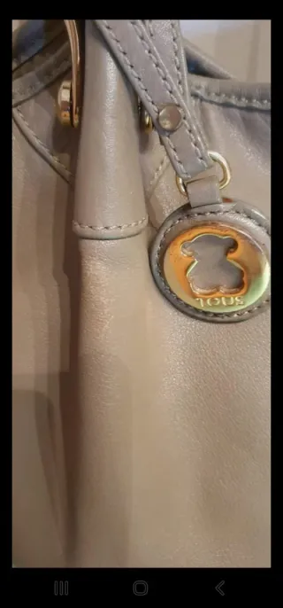 Bolso Tous Piel beige