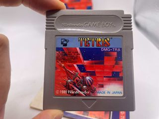 Tetris Nintendo Gameboy Dmg-Tra Ntsc J Jap Version