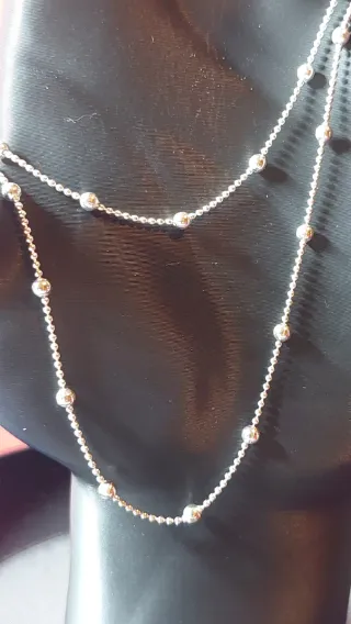 Cadena de Plata de Ley de 45cm