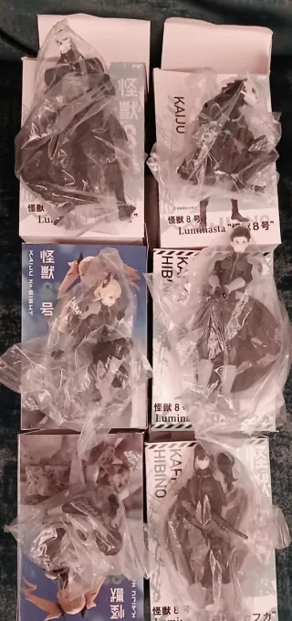 Set 6 Action Figure Kaiju No.8