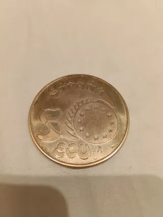 Moneda de plata 1989