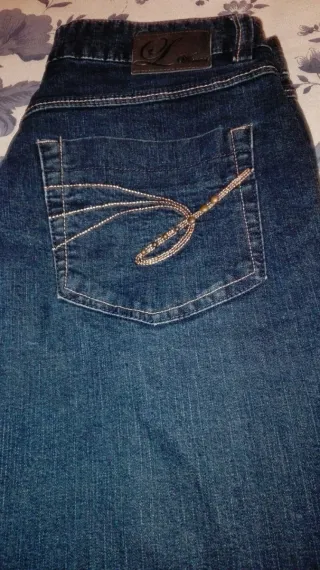 Pantalón VAQUERO pantalones jeans faldas vestidos