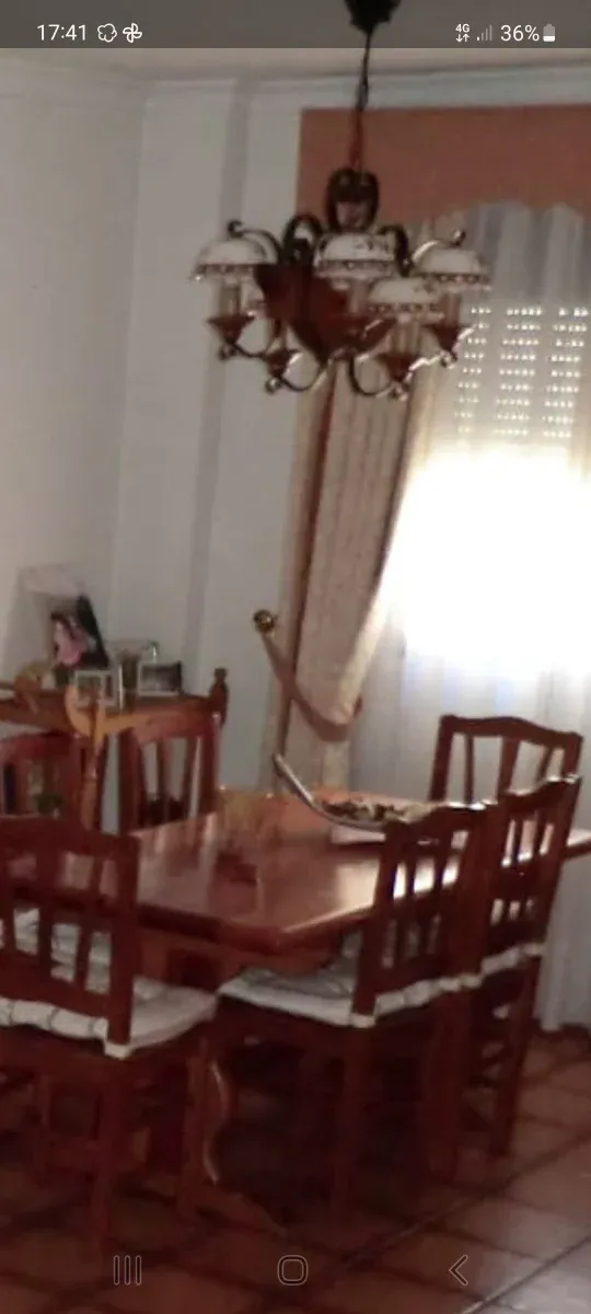 Lámpara de techo rustico cerámica y metal