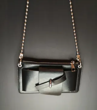 Cartera bandolera cuero vegano