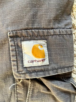 Pantalones Carhartt Cargo Gris Y2K