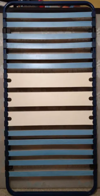 Somier 90x190cm patas plegables