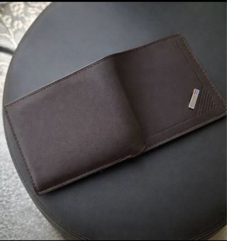 Cartera de cuero para hombre corta