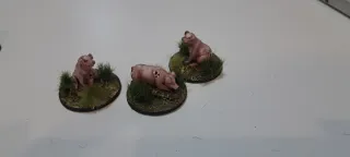 Figuras Cerdos Warhammer