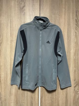 Chaqueta Adidas Vintage Gris/Negro Talla M