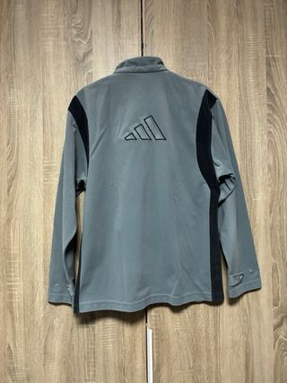 Chaqueta Adidas Vintage Gris/Negro Talla M