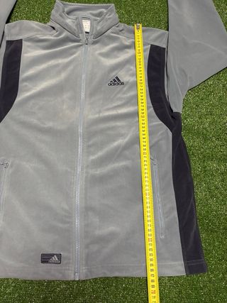 Chaqueta Adidas Vintage Gris/Negro Talla M