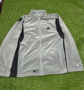 Chaqueta Adidas Vintage Gris/Negro Talla M