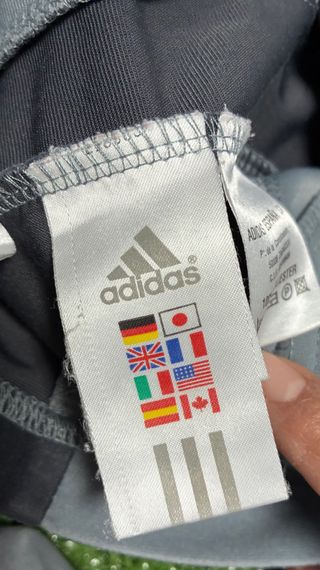 Chaqueta Adidas Vintage Gris/Negro Talla M