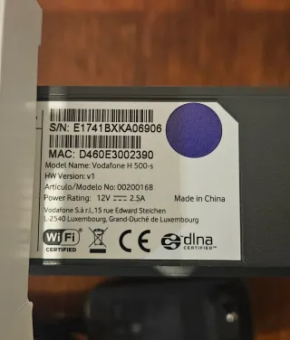 Router Vodafone Avanzado