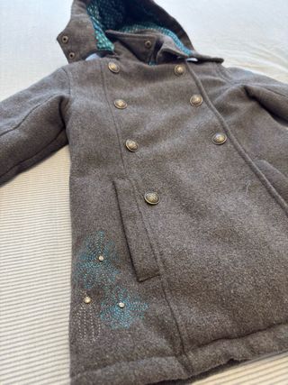 Abrigo niña Orchestra gris, 6 a 8 años