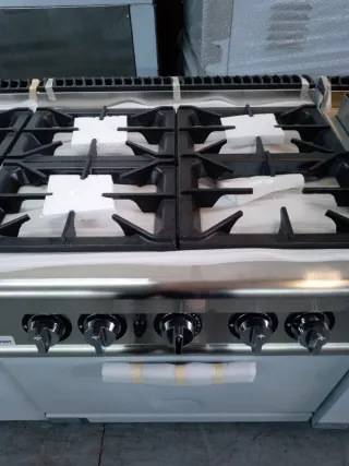 Cocina industrial 6 quemadores